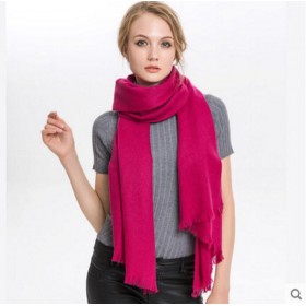 Pure Cashmere Scarves Rose Women Fashional Winter Scarf